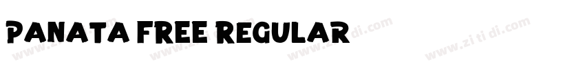 Panata FREE Regular字体转换